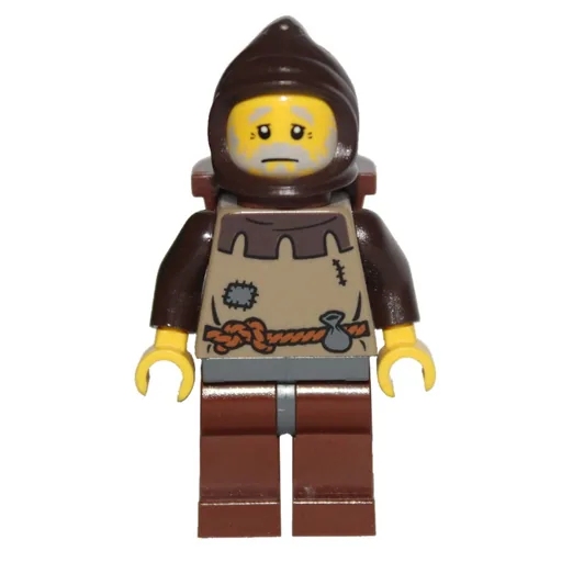 Peasant (Fantasy Era) (Dark Brown Hood)
