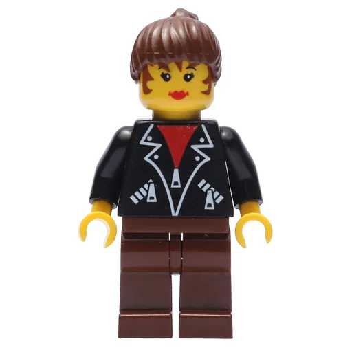 Woman (Black Jacket, Brown Legs)