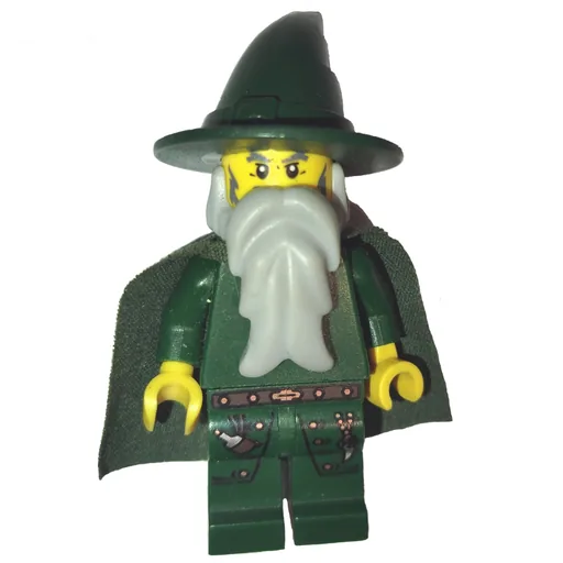 Wizard (Kingdoms) (Dark Green, Cape)