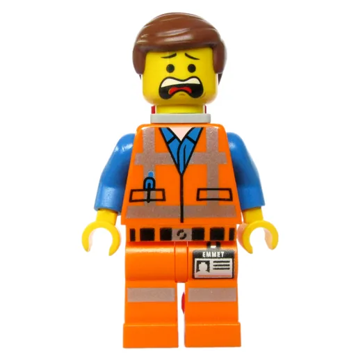 Emmet (Piece of Resistance, Eyebrows, Happy / Scream, Red Plate)