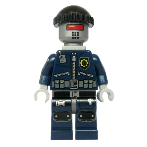 Robot Police (Hat, Neck Bracket)