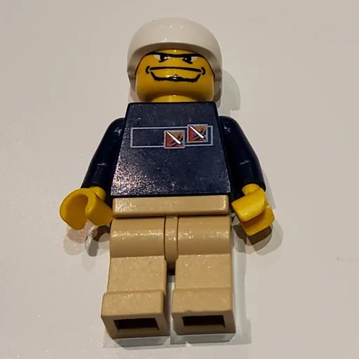 Skateboarder (Dark Blue, White Helmet)
