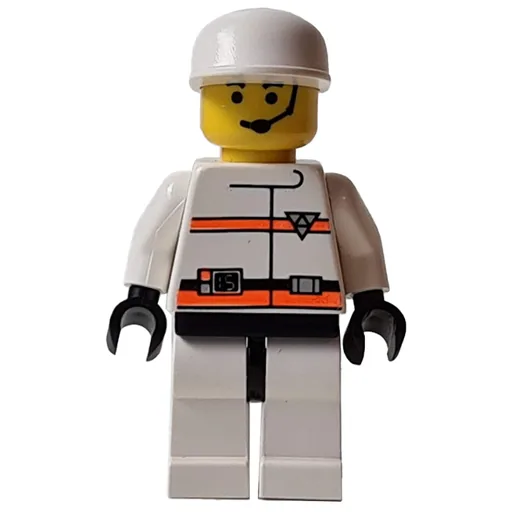 Man (White Torso R.E.S.Q, White Legs, White Cap)
