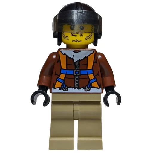 Arctic Explorer (Pilot, Black Helmet, Stubble)