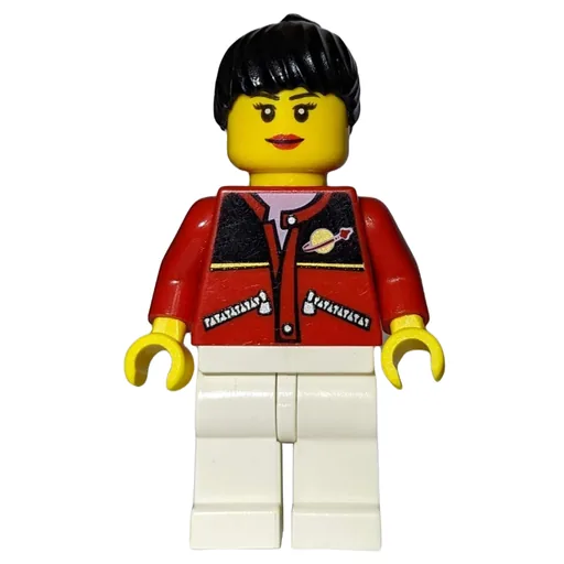 Woman (Red Jacket, White Legs, Black Hair (3626bpr0892 Head))