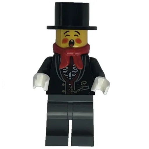 Caroler (Man, Ruffled Shirt and Gold Chain)