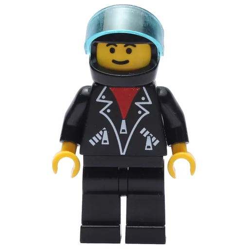 Black Jacket (Black Legs, Black Helmet)
