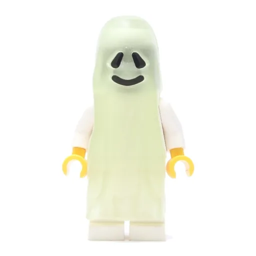 Ghost (Glow in the Dark, White Legs, Yellow Hands)