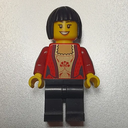Woman (Corset, Black Legs, Black Hair)