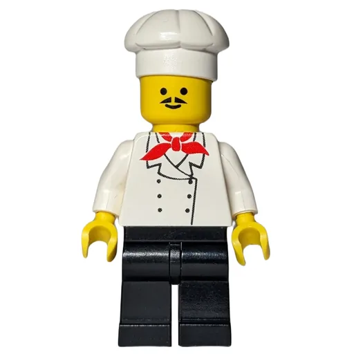 Chef (Red Neckerchief, Black Legs, Moustache)