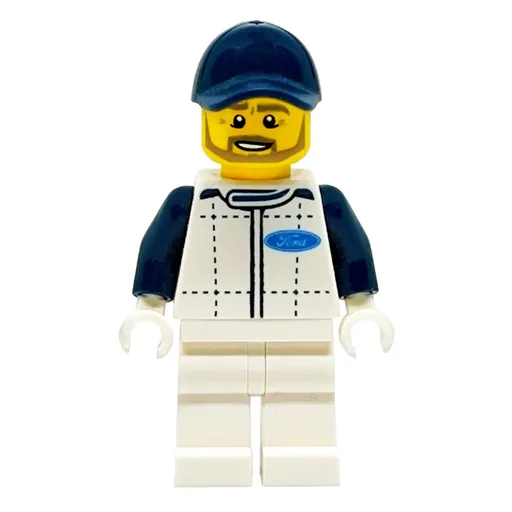 LEGO minifig Race Official (fig-007498)