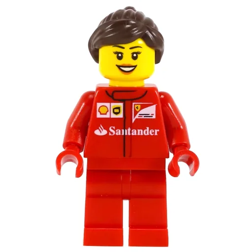 Crew Member Ferrari (Dark Brown Hair)
