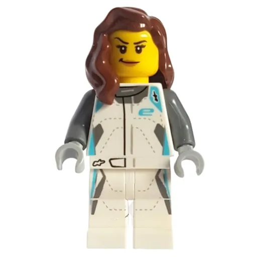Race Driver (White Torso, White Legs, Jaguar)