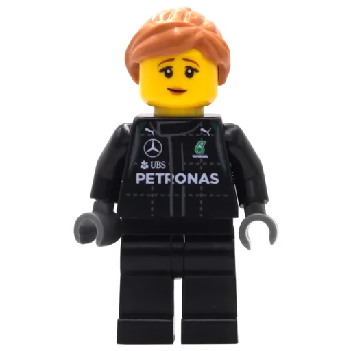 Pit Crew (Black Torso, Black Legs, Medium Nougat Hair)