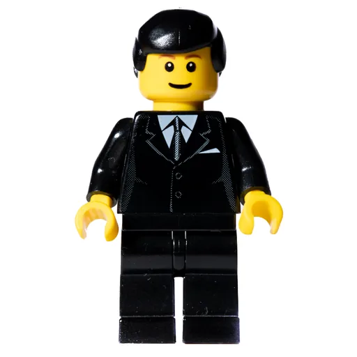 Black Tuxedo (Black Hair)