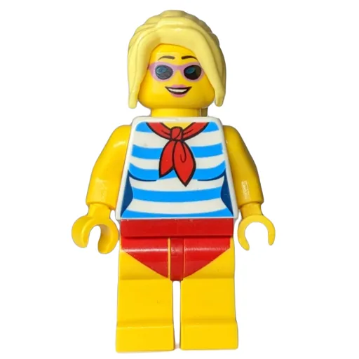 White Torso (Yellow Legs, Bright Light Yellow Hair)