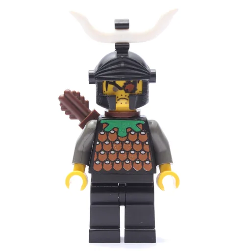 Archer (Knights Kingdom I) (Gilbert the Bad, Black Helmet, Horn)