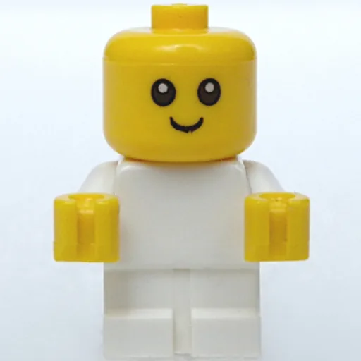Baby (White Body - Head with no neck)