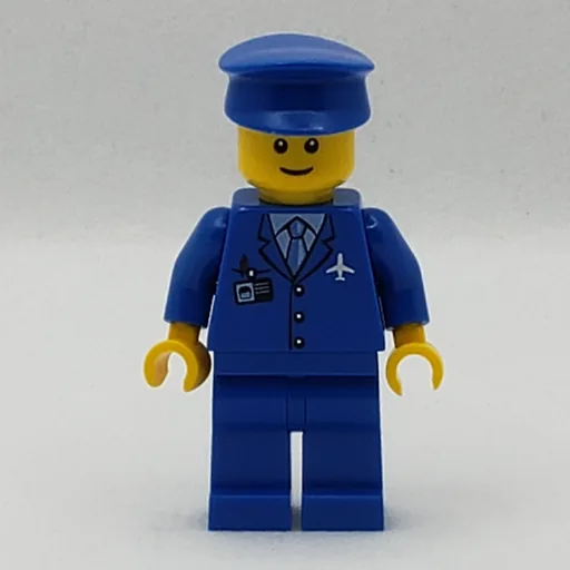 LEGO minifig Pilot (fig-007712)