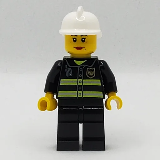 LEGO minifig Firewoman (fig-007718)