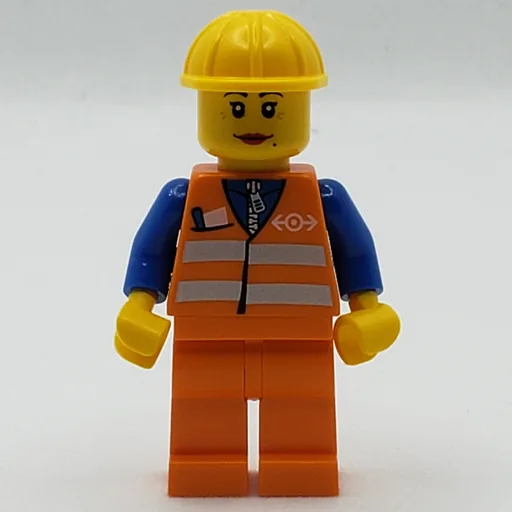 LEGO minifig Train Worker (fig-007731)