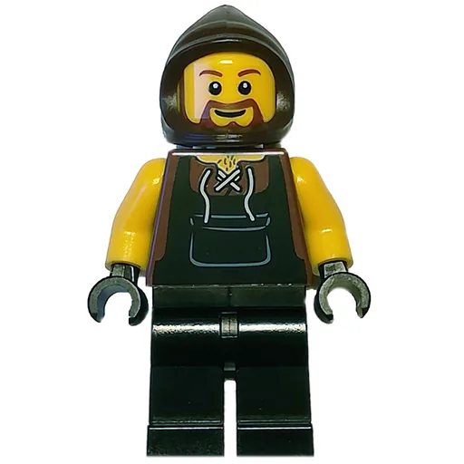 LEGO minifig Blacksmith (fig-007738)