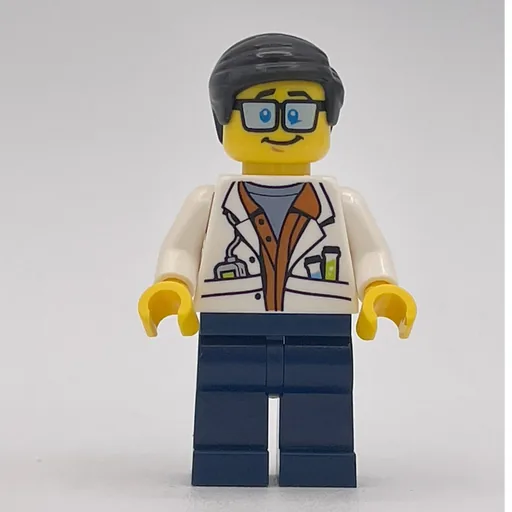 LEGO minifig Scientist (fig-007758)