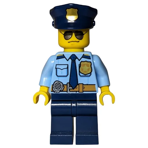 LEGO minifig Policeman (fig-007852)