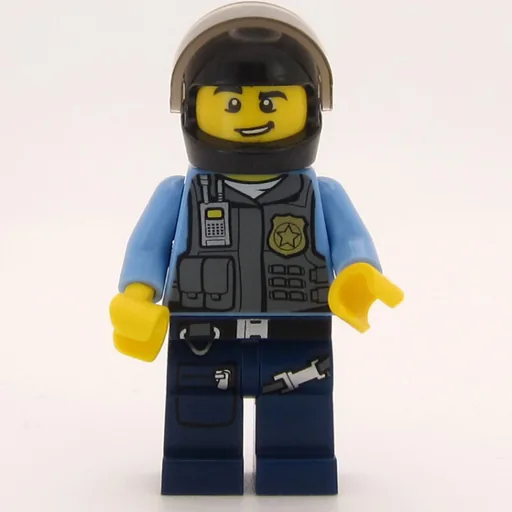 LEGO minifig Policeman (fig-007853)