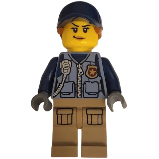 LEGO minifig Policewoman (fig-007924)