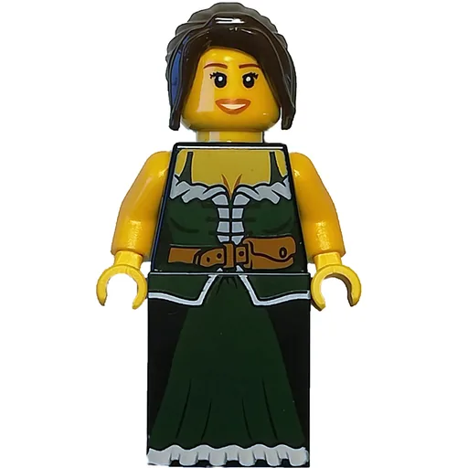 LEGO minifig Barmaid (fig-007929)