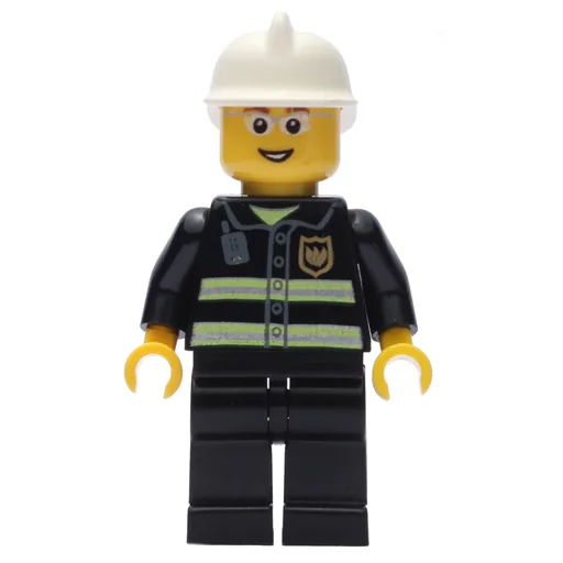LEGO minifig Fireman (fig-008036)