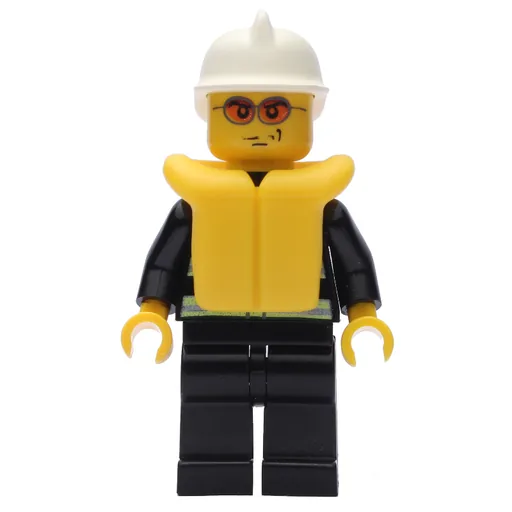 LEGO minifig Fireman (fig-008043)