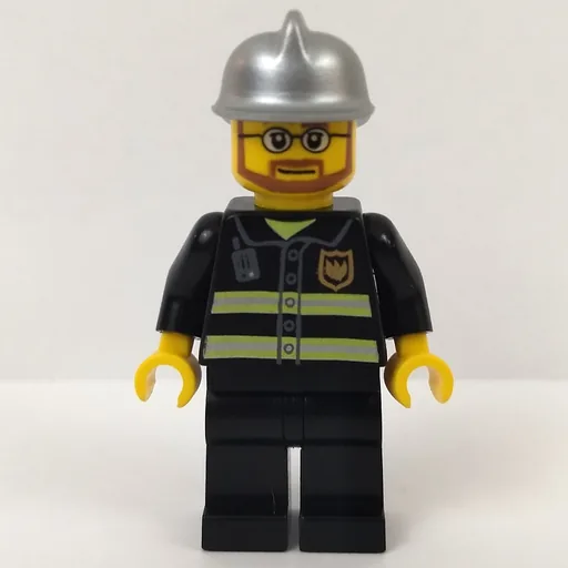 LEGO minifig Fireman (fig-008044)