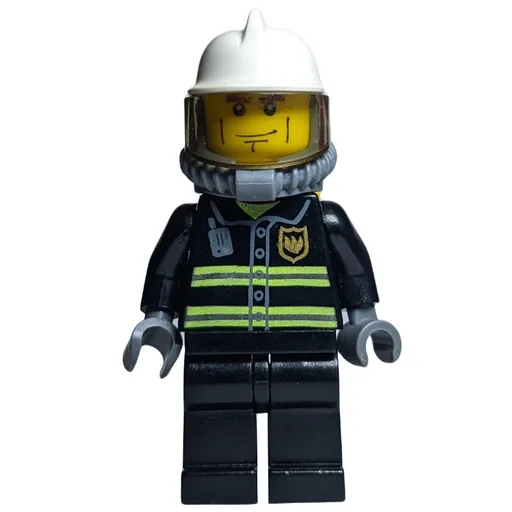 LEGO minifig Fireman (fig-008045)