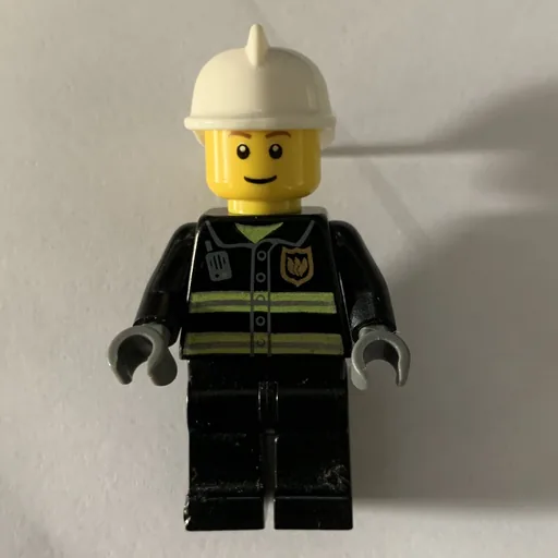 LEGO minifig Fireman (fig-008046)