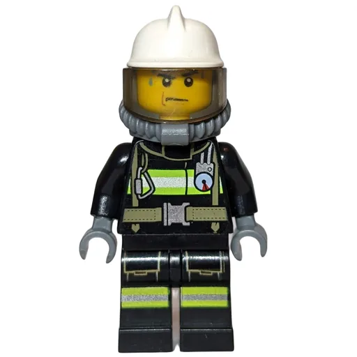 LEGO minifig Fireman (fig-008047)