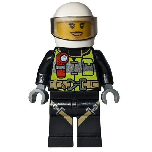 LEGO minifig Firewoman (fig-008069)