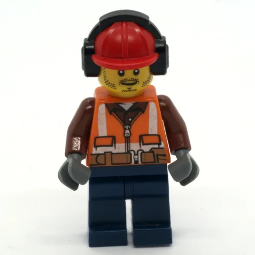 LEGO minifig Construction Worker (fig-008071)