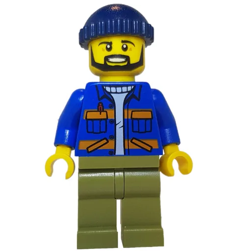 LEGO minifig Worker (fig-008086)