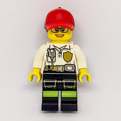 LEGO minifig Firewoman (fig-008101)