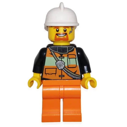 LEGO minifig Fireman (fig-008110)