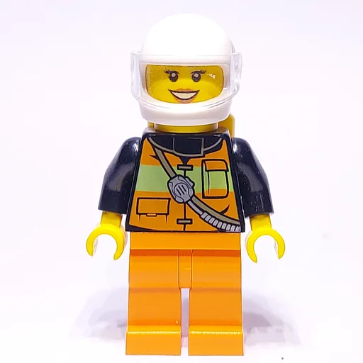 LEGO minifig Firewoman (fig-008111)