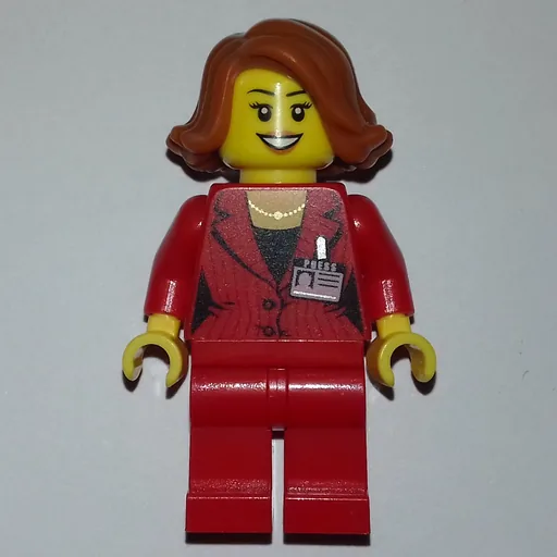 Woman (Red Suit, Dark Orange Hair)
