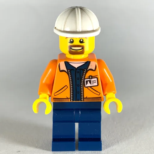 LEGO minifig Miner (fig-008283)