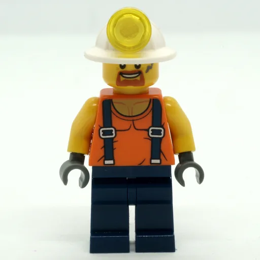LEGO minifig Miner (fig-008287)