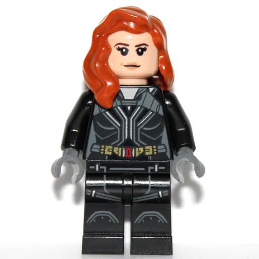 Black Widow (Black Jumpsuit, Gold Belt)