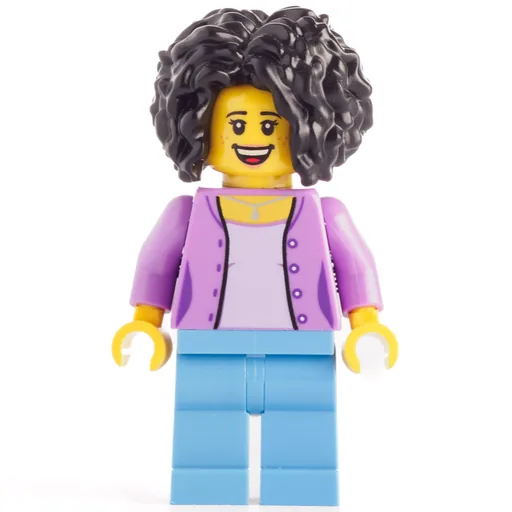 LEGO minifig Medium Lavender Torso (fig-008334)