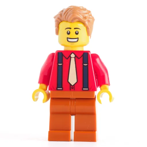 LEGO minifig Red Torso (fig-008337)