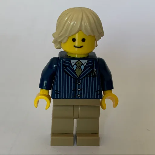 Dark Blue Torso (Jacket, Dark Tan Legs, Tan Hair)